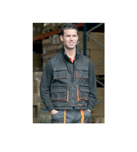 CHALECO PROFESIONAL TOP RANGE REF. 837 NEGRO